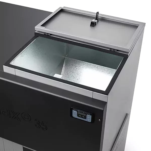 Pachet centrala cu peleti Termax ECO GRI 35 kW, 220 mp, buncar peleti 130 kg, diametru cos fum ⌀80 mm, volum apa 95 litri [4]