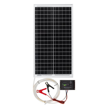 Garduri Electrice - Panou solar monocristalin 30 W, cu regulator de încărcare