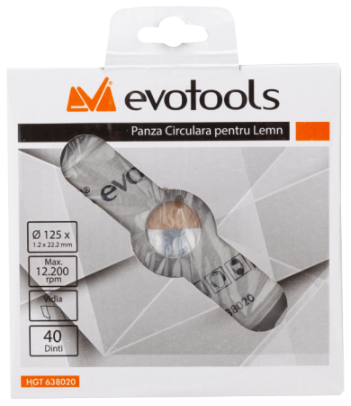 Panza Circulara Vidia Lemn Diamentru 125mm [1]