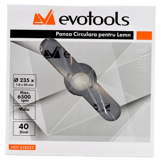 Panza Circulara Vidia Lemn Diamentru 235mm [1]