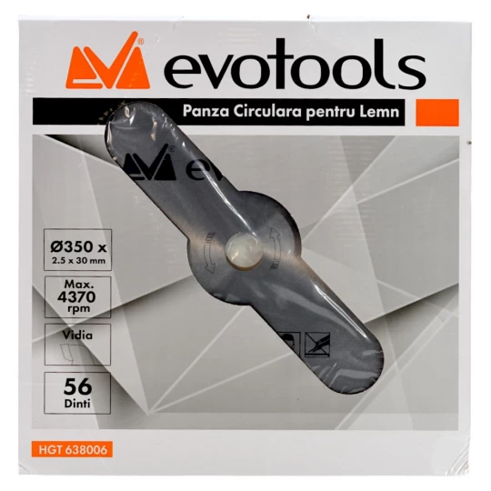 Panza Circulara Vidia Lemn Diamentru 350mm [1]