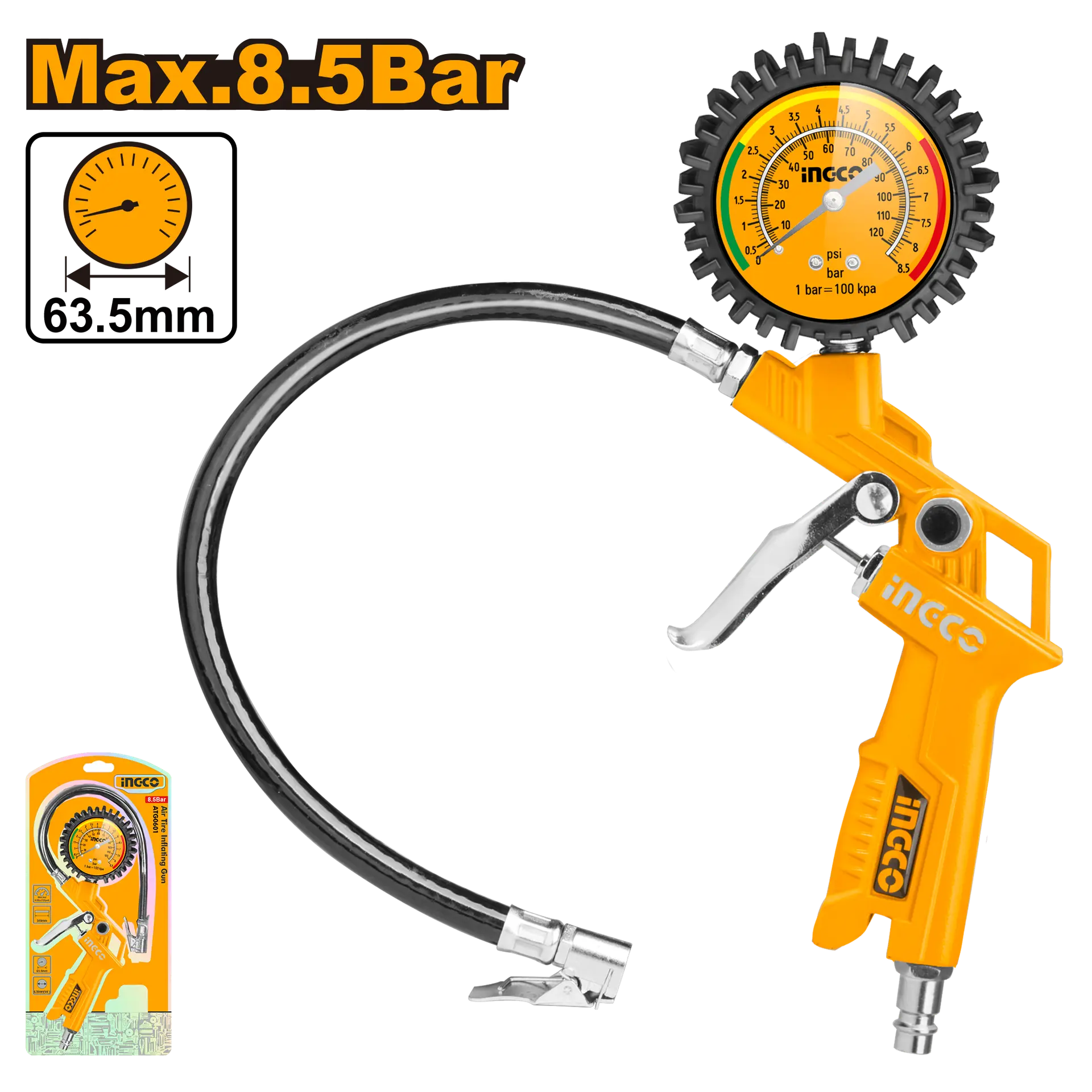 Accesorii Scule Electrice - Pistol cu Manometru