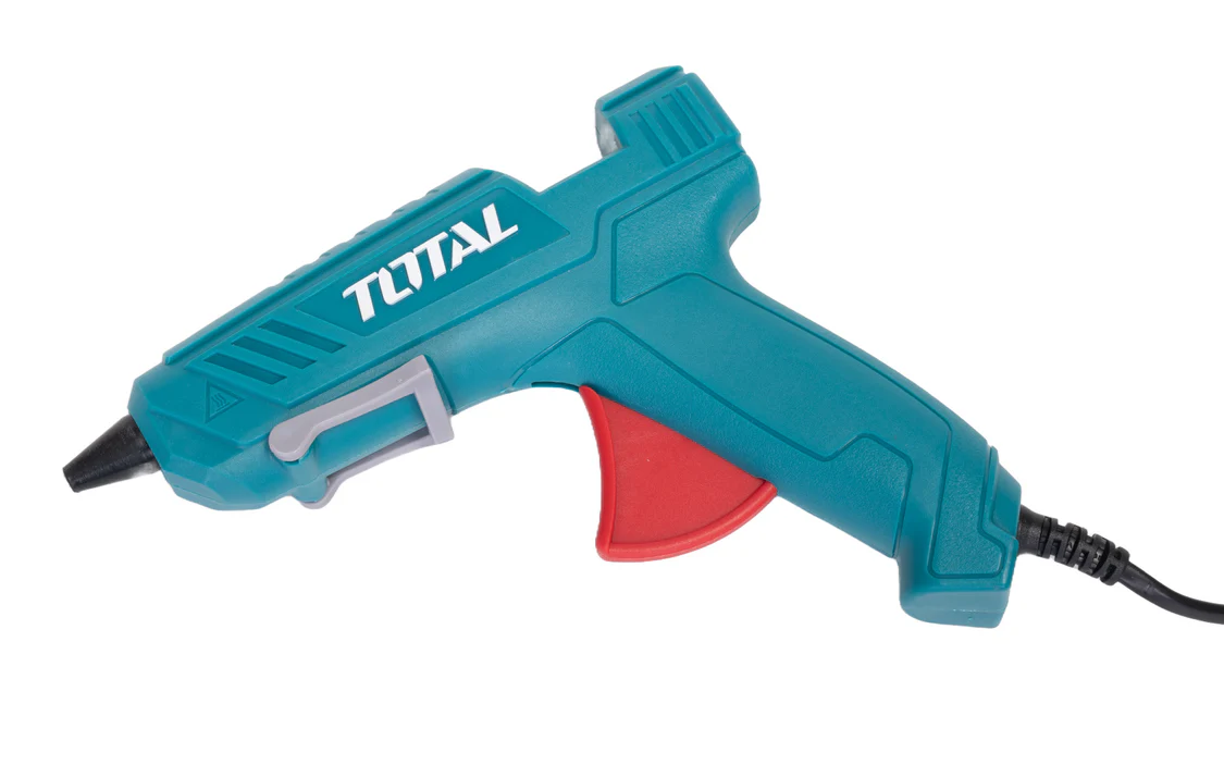 Pistol de lipit TOTAL 100W, lipire la cald cu batoane siliconice [1]