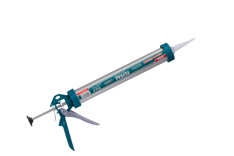 Pistol pentru silicon TOTAL - 15"/380mm cu maner aluminiu [1]