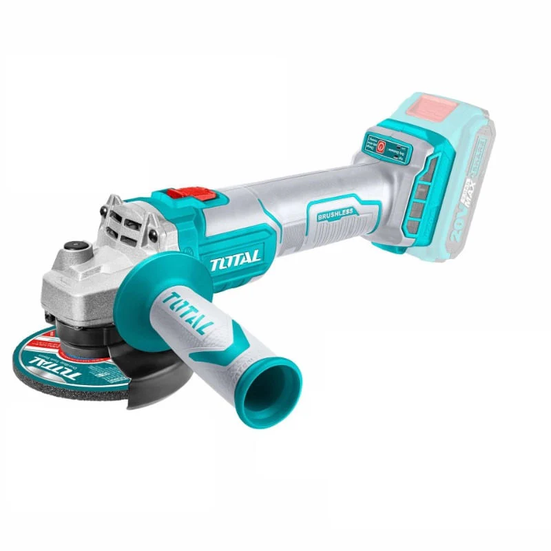 Polizor unghiular TOTAL Industrial, Li-Ion, 20V, 115mm