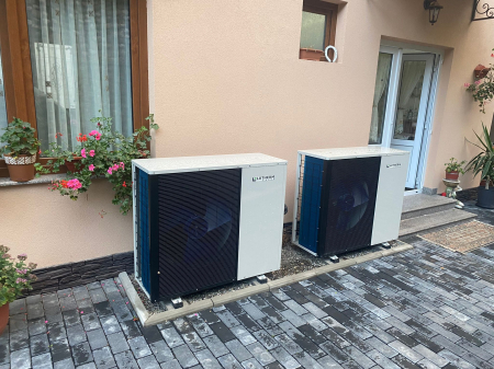Pompă de căldură Lutherm Airtech, 15kW, 230V, R32 DC Inverter, monobloc, aer-apă [2]