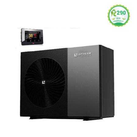 Pompe de Caldura - Pompă de căldură Lutherm Airtech, 15kW, R290 DC Inverter, monobloc, aer-apă, monofazat