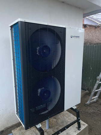 Pompă de căldură Lutherm Airtech, 22kW, 400V, R32 DC Inverter, monobloc, aer-apă [4]