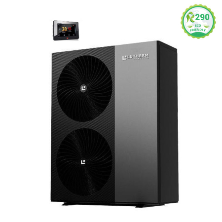 Pompe de Caldura - Pompă de căldură Lutherm Airtech, 25kW, R290 DC Inverter, monobloc, aer-apă, trifazat