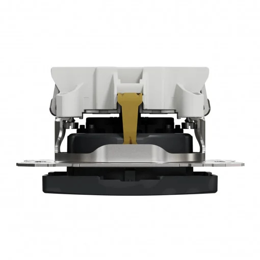 Priza simpla cu impamantare, 16A, IP20, antracit, Schneider Sedna Design [2]