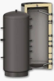 Puffere - Puffer Sunsystem P, fara serpentina cu izolatie 1000L