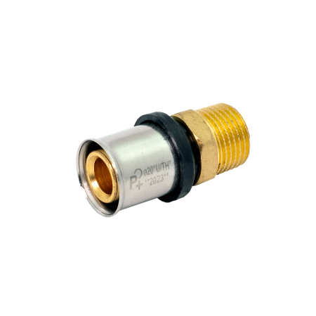 Tevi si Fitinguri Multistrat - Racord multistrat presare 20 x 3/4" filet exterior