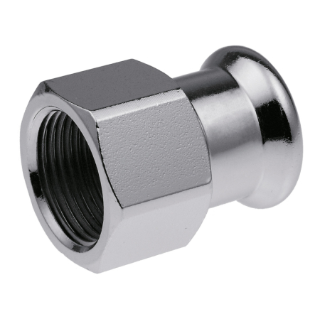 Tevi si Fitinguri Otel Carbon - Racord presare otel carbon Kan-therm 22 x 3/4" filet interior