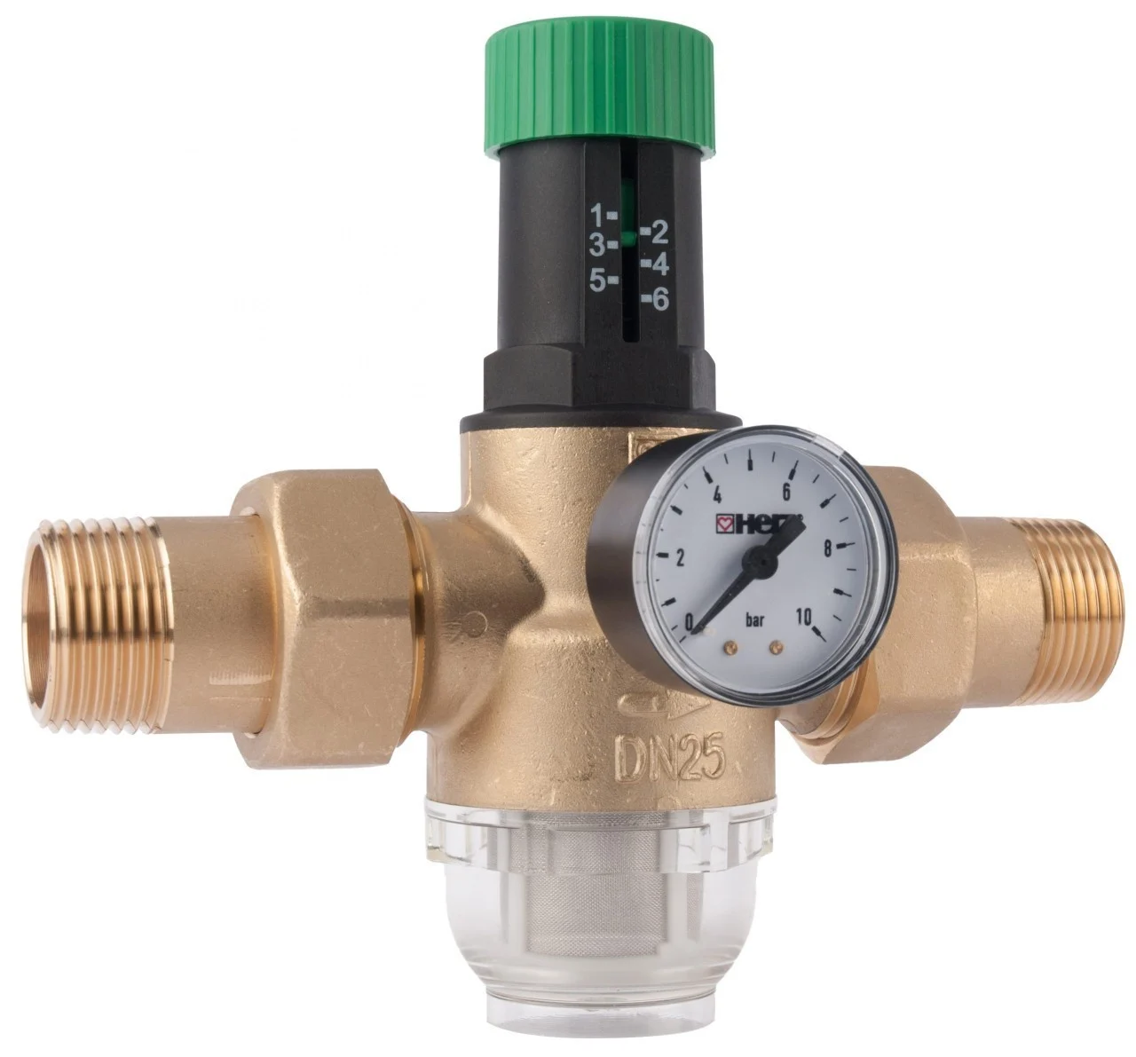 Robineti si Armaturi Instalatii - Reductor presiune HERZ FE-FE 3/4", pentru apa rece