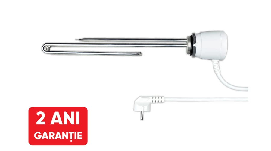 Boilere, Puffere si Accesorii - Rezistenta electrica cu termostat 3kw filet 1.1/2"