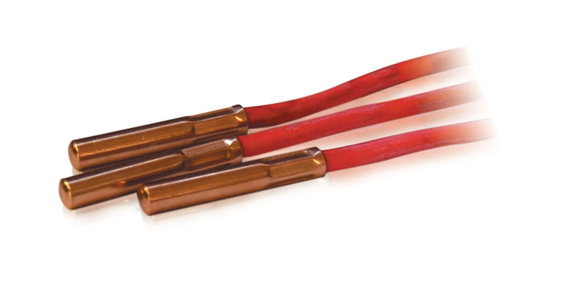 Controlere si Automatizari Instalatii - Senzor temperatura rosu 1.5m TECH PT1000 - pt panouri solare