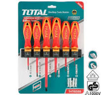 Scule de Mana - Set 6 surubelnite izolate Total