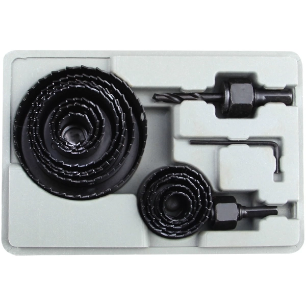 Scule si Unelte - Set carote, multimaterial, 19-127 mm, 16 bucati