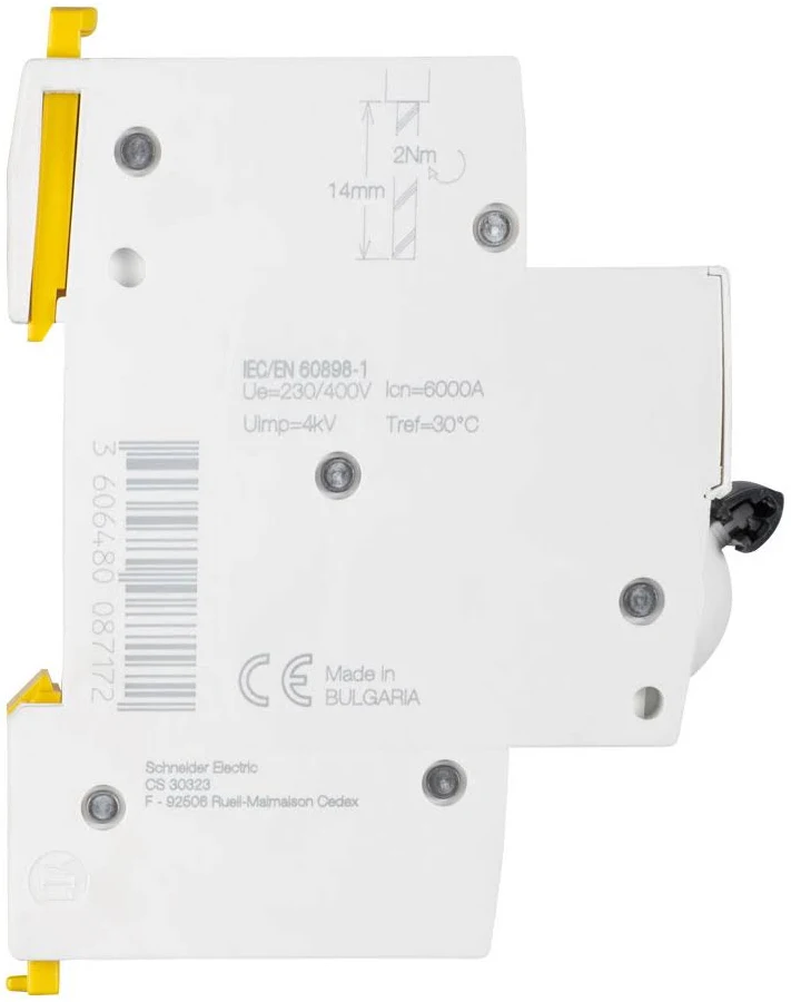 Siguranta automata 1P 10A Schneider Easy9 [1]
