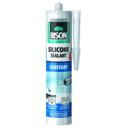 Silicon, Spuma si Accesorii - Silicon Sanitar BISON, 280ml, transparent