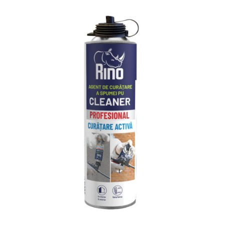 Silicon, Spuma si Accesorii - Spray pentru curățat spuma poliuretanică RINO, 500ml