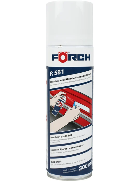 Intretinere si Cosmetica Auto - Spray pentru înlăturat etichete Forch R581