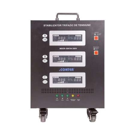 Stabilizator de tensiune Trifazic cu servomotor MSER 30KVA 400V [1]