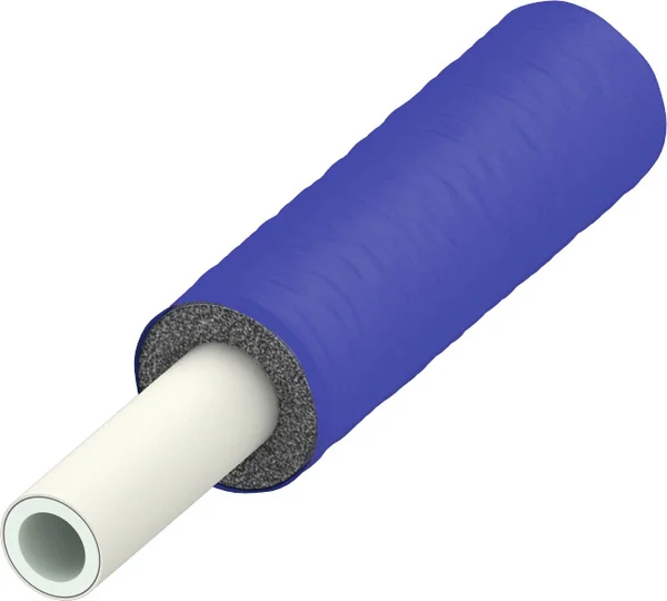 Tevi si Fitinguri TECEflex - Teava izolata PE-XC / Al / PE-RT TeceFLEX 25 x 4 mm, albastru, colac 50 m