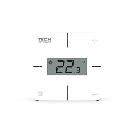 Automatizari Instalatii - Termostat ambianta WIRELESS EU-R8x WHITE cu senzor umiditate alimentare 2AA1.5V TECH SINUM
