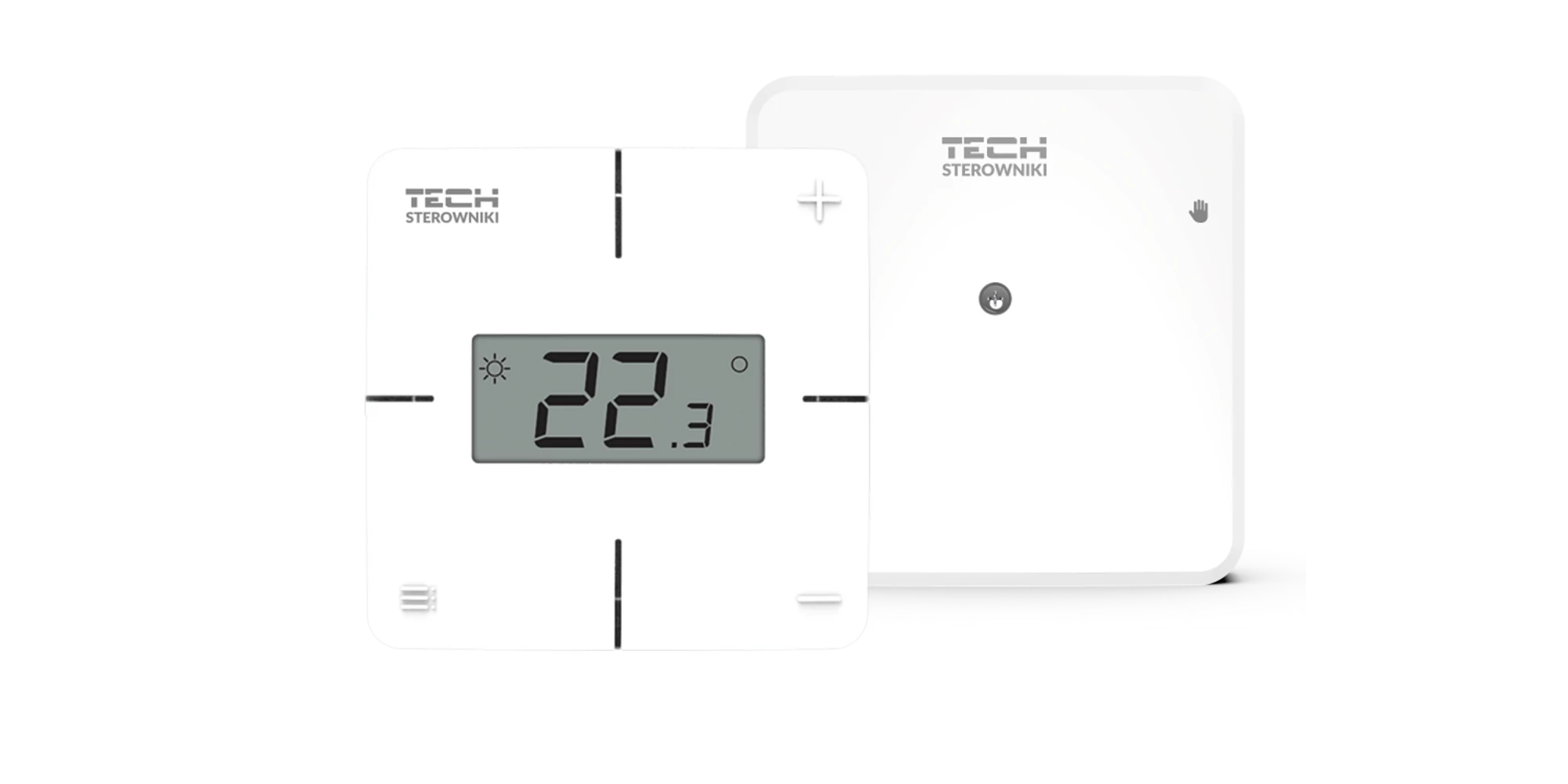 Automatizari Instalatii - Termostat de ambient fără fir cu două stări, cu modul WiFi-X, Alb