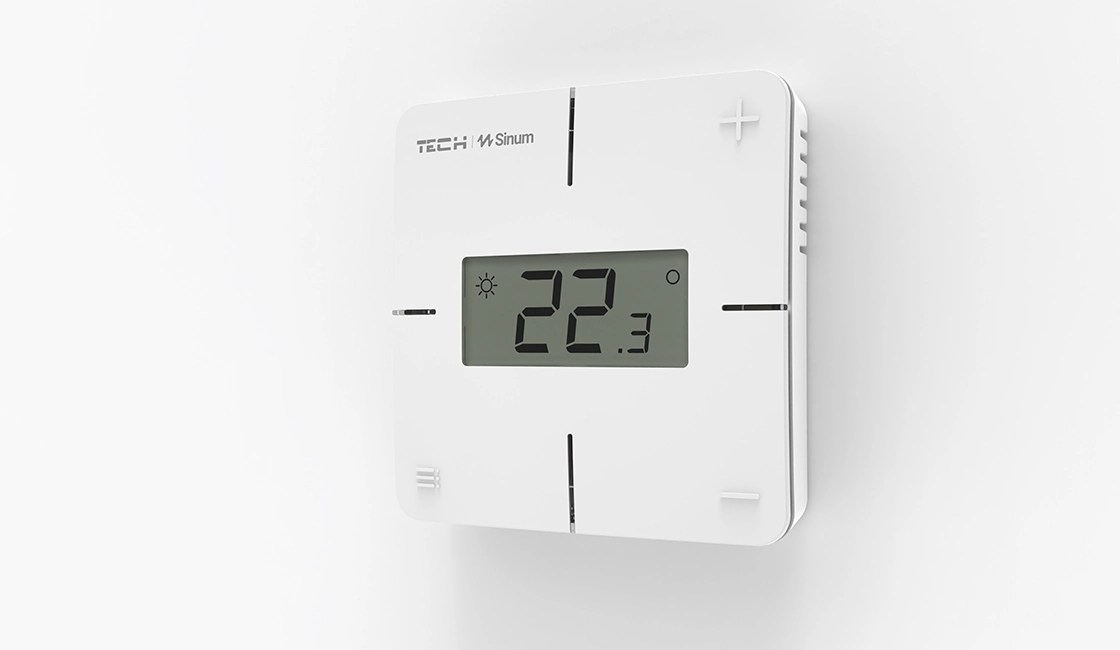 Termostat de cameră pentru ventiloconvectoare cu comunicare Wireless Tech Sinum [1]