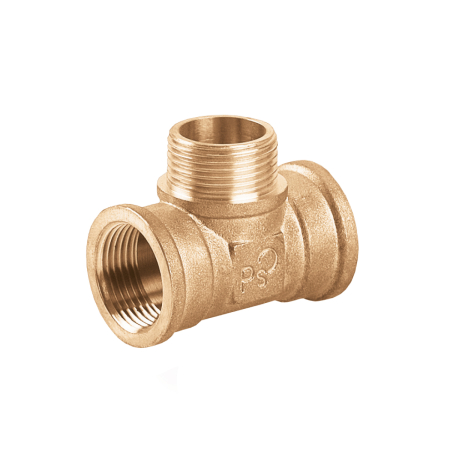 Termice - Teu egal alama intarita 3/4" cu filet exterior in burta