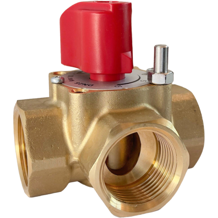 Robineti - Vana de amestec rotativa cu 3 cai, DN25, 1"