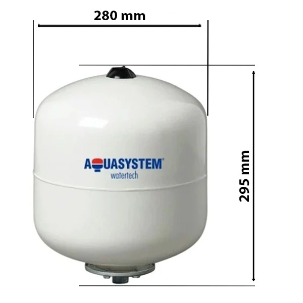 Vas expansiune Sanitar 12 litri Aquasystem 3/4" [2]