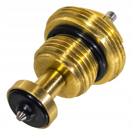 Ventil închidere pentru cap termostatat M30X1,5  1/2"x3/4" distribuitor INOX [2]