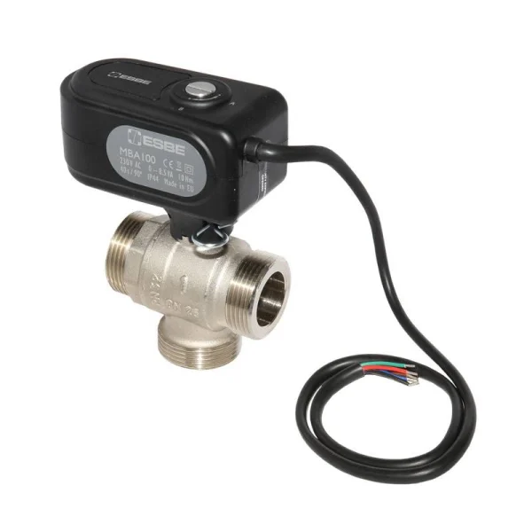 Robineti si Accesorii - Ventil motorizat cu 3 cai filet exterior – ESBE 1"