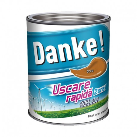 Lacuri si vopsele - Vopsea Email Danke Ocru 0.75 L