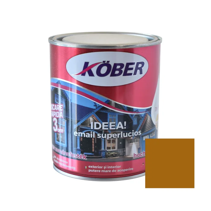 Lacuri si vopsele - Vopsea Email Ideea, ocru luminos 0,75L E51450-C0.75L
