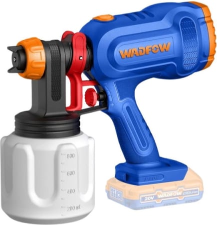 Scule cu Acumulator - Wadfow Pistol de vopsit electric 20V Solo cu recipient de 0.8lt