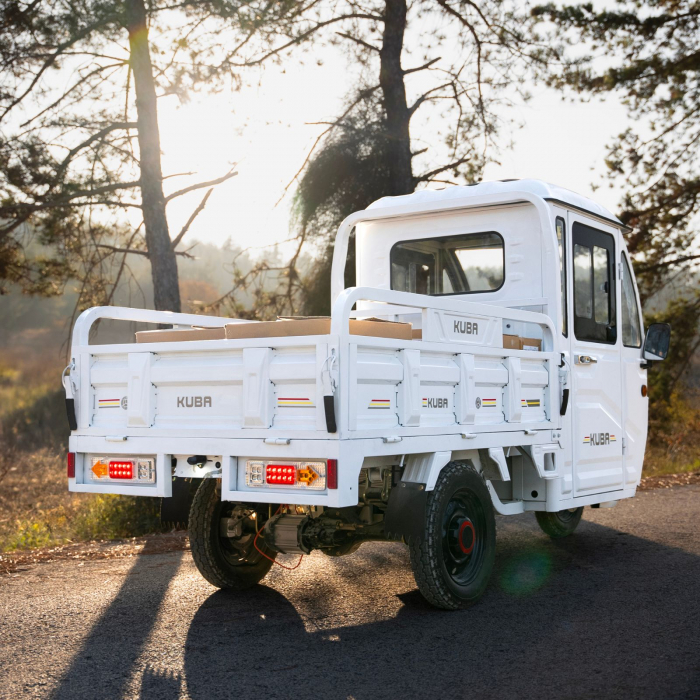 Kuba E-Kamyonet Triciclu Electric Fara Permis [3]