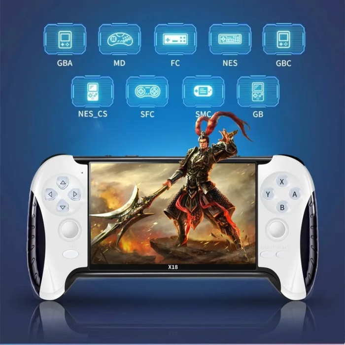 Consola Portabila cu 10.000 de Jocuri tip Retro, 9 emulatoare, Ecran 4.3 inch, 2500 mAh [4]