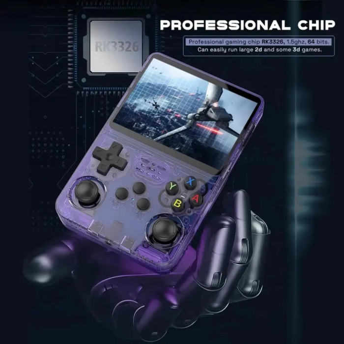Consola Portabila cu Jocuri R36S, 64GB, Ecran IPS HD 3.5”, 15.000 Jocuri [6]