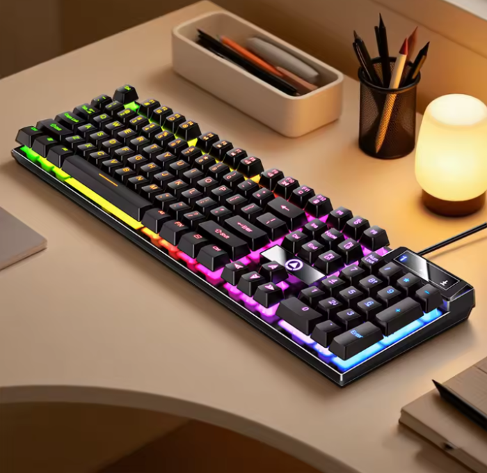 Tastatura Mecanica Gaming cu Fir, Iluminare RGB 16 Milioane Culori, 104 Taste, K500 [2]