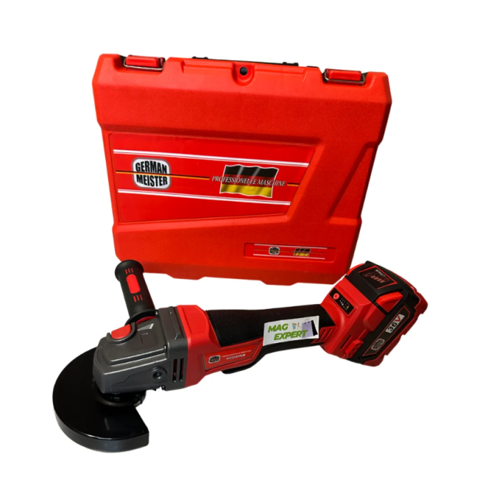 Trusă German Meister 3-în-1, Brushless, cu 2 Acumulatori 36V 8Ah, Ciocan Rotopercutor + Impact + Flex, Încărcător și Valiz [5]