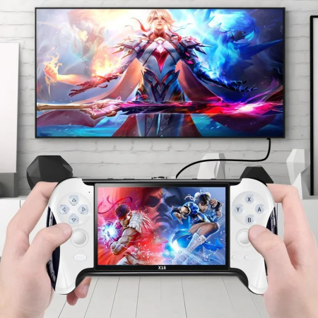 Consola Portabila cu 10.000 de Jocuri tip Retro, 9 emulatoare, Ecran 4.3 inch, 2500 mAh [4]