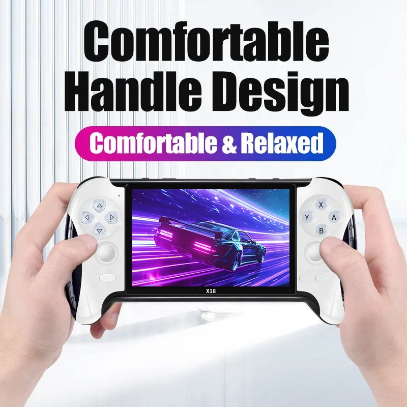 Consola Portabila cu 10.000 de Jocuri tip Retro, 9 emulatoare, Ecran 4.3 inch, 2500 mAh [16]