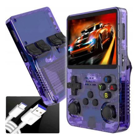 Consola Portabila cu Jocuri R36S, 64GB, Ecran IPS HD 3.5”, 15.000 Jocuri [10]