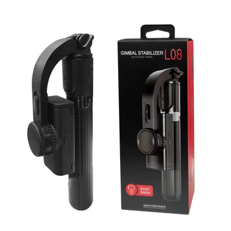 Gimbal Stabilizator pentru Telefon, Anti-Shake 360°, Urmărire Inteligentă AI, Bluetooth, Ideal Vlog & Travel, L08 [19]