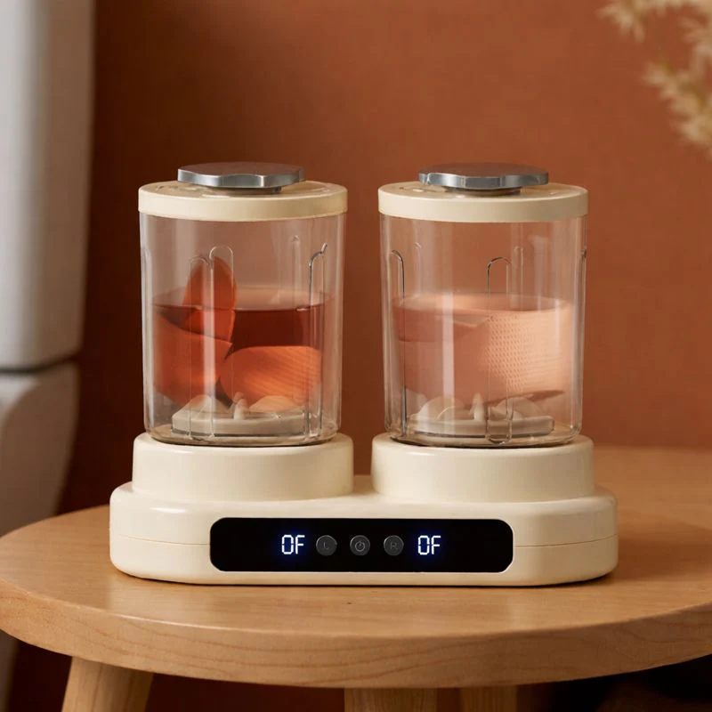 Mini Masina de Spalat cu Doua Cuve Separate, Capacitate 3L, Spalare Delicata pentru Lenjerie, Haine Bebelusi, Textile mici [5]