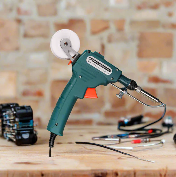 Pistol de Lipit Automat cu Fludor, 40W–80W, Temperatura 450°C, Ideal pentru Electronica si Reparatii, Cositorit [9]